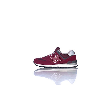NEW BALANCE 574 RUNNING Men's Shoes ROUGE FONCE