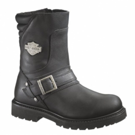 Harley Davidson Boots Booker Leather Full Grain Men's D95194
